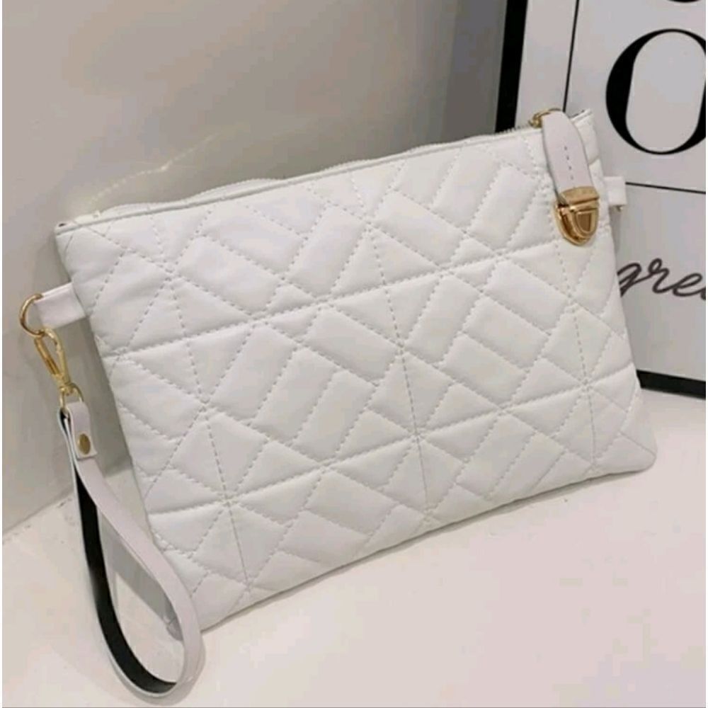 Quilted Crossbody Bag/Wristlet 